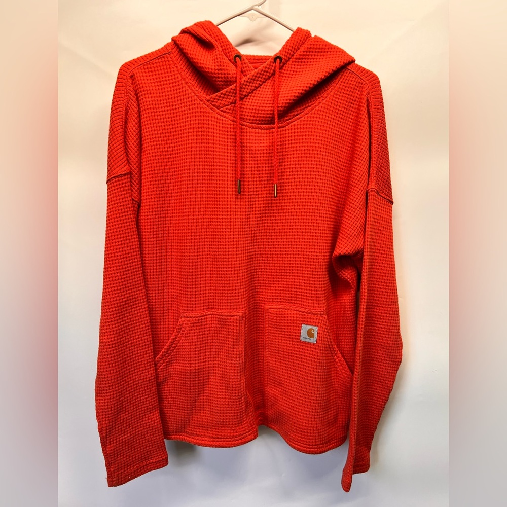Carhartt women's waffle-knit hoodie